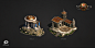 Sparta: War of Empires, Anton Mendelis : Buildings were created for Plarium social game "Sparta: War of Empires". Models were made in 3ds max, textured in Photoshop and rendered in V-Ray. Final overpainting was made in Photoshop.

More buildings