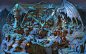 Dragon's Rise - Environment concepts