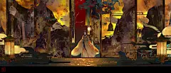 / 门 /_荀白茶司的插画作品_涂鸦王国_原创插画平台