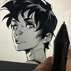 肌肉男+大帅哥+大触插画艺术家 Jorge Jimen... 来自CG插画控 - 微博