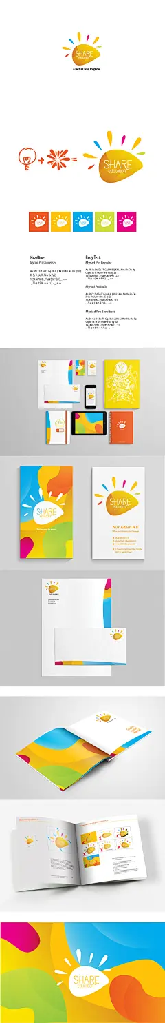 Share Education on Behance