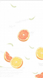 壁纸，柠檬系列，柠檬，水果，夏天，清凉，简约，小清新，文艺，可爱，黄色，橙色，西柚