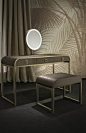 Glam 'coiffeuse' table-Armani Casa - Google Search