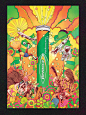 60s Apollo hippie Moon landing psychedelic summer of love woodstock