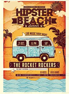 复古28款音乐爵士吉他漫画摇滚音乐工作室培训复古海报PS复古素材-淘宝网