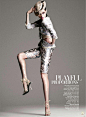 Coco Rocha featured in the Harper's Bazaar USA editorial "Hits Of The Season" from February 2009 , showing Marc Jacobs