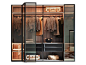 Sectional walk-in wardrobe GLISS MASTER SISTEMA 7 By Molteni & C. design Vincent Van Duysen