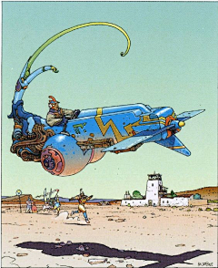 鋼豆豆子采集到Jean Giraud