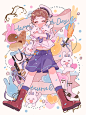 #天満光 0907 - さんみ的插画