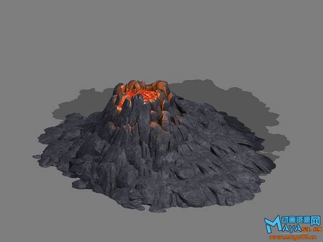 火山山石石头岩浆