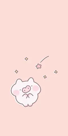 兔嗝儿和猪嗝儿超话  简单滴猪头壁纸 ​​​​