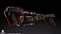 FC: Magnopulser, Greg Rassam : Designed on the fly (during High Poly), based on game designer needs for "magnetic weapon"...<br/>All my life I've been a fan of Unreal Tournament's Flak Cannon, so the basic frame is inspired from it, especi