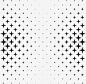 黑色四角星花纹免抠素材 页面网页 平面电商 创意素材 png素材