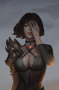 姑娘何事唤我采集到动漫CG