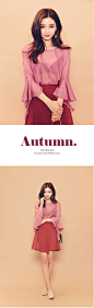 맘에 붓죠 blouse by 츄(chuu) : 페미닌무드의 시스루 블랑♥볼드한 러플 소매가움직일때마다 여성스럽게:)                                                                                                                        PRODUCT INFO    페미닌한 무드