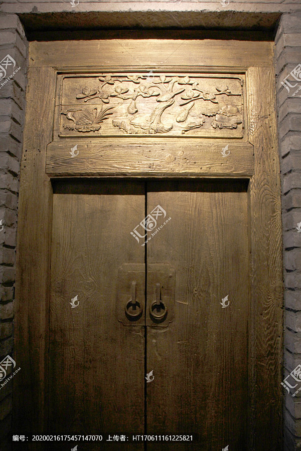 古代民居大门-汇图网 www.huitu.com