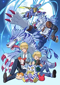 「数码宝贝」第一代全进化图欣赏，画师eclosion