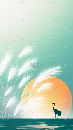 白露系列简约白露通用背景素材