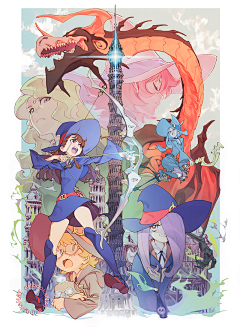 -黒熊-采集到小魔女学院