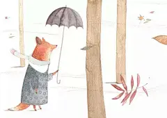 【插画师作品】第53期：来自英国插画家 Christine Pym 的童话插画，简直不能再萌了，每张都想收了当壁纸/头像~