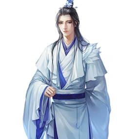 橘渣采集到小说人物素材免抠（橙光类