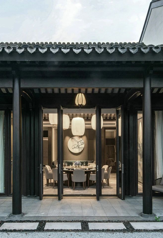【新提醒】卓时设计 | 安吉悦榕庄度假酒店-室内设计-拓者设计吧图片_整体空间-工装-包房图片素材-花瓣网