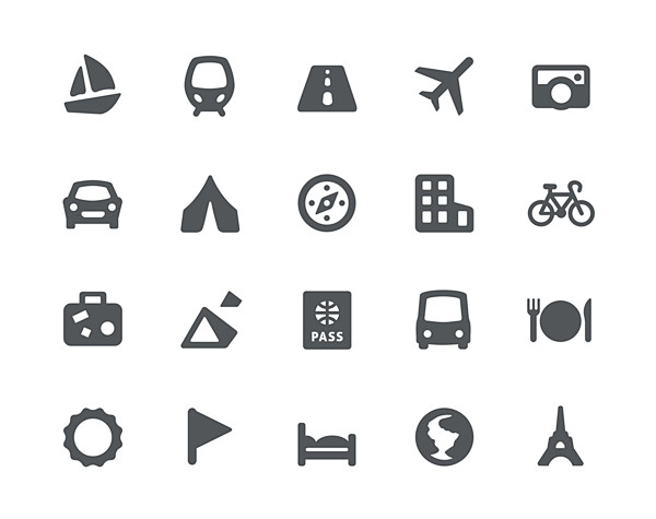 icons on Behance #采集...