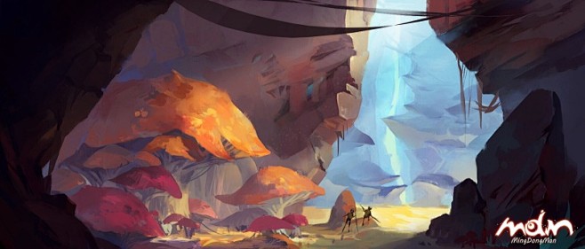 名动漫原画场景进阶班12.11作品图 -...