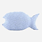 【漫活】枕言 蒲公英印花双面料鱼抱枕 睡梦系列 蓝色大号80厘米