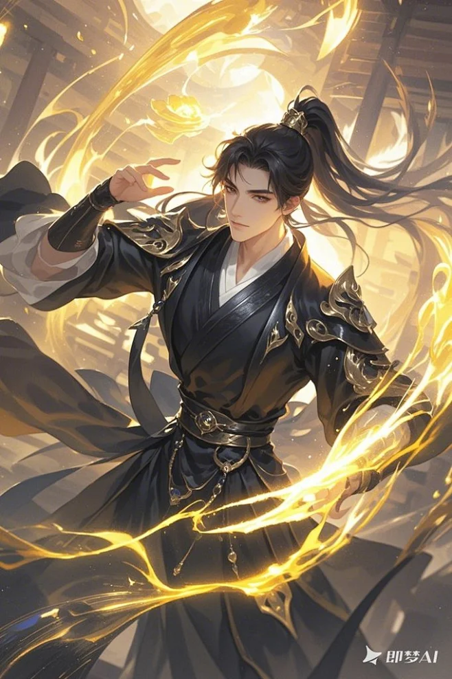 东方玄幻，男，古风，技能特效 (19)-花瓣网