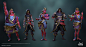 Sea of Thieves Character work, Hendrik Coppens : Another selection of some of the character work I've been involved with for Sea of Thieves.
All the human characters in Sea Of Thieves are created and driven by our IPG system &#;40Infinite Pirate Gener