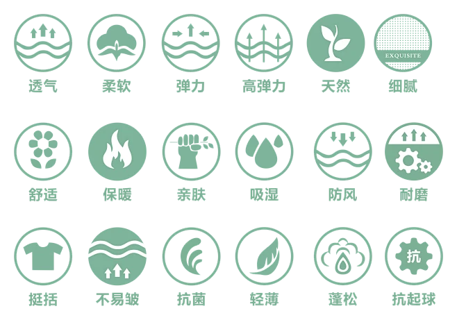 图标 衣服 服饰图标 icon 透气 弹力 -花瓣网