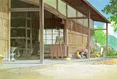宫崎骏动画中的美好场景 - 插画图片_插画师_插画壁纸_场景插画_yidodo.net - 意兜兜