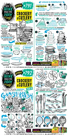 791-792 陶瓷餐具 CROCKERY and CUTLERY