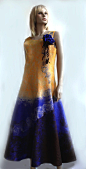 Dress Sunset OAK hand felted by FELTinFASHION on Etsy