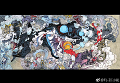 公子未央的大鸭梨采集到画师--FL-ZC