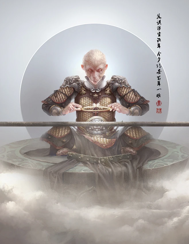 才华横溢张墨一！大气磅礴画西游！-花瓣网