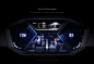 2019 Lexus ES 300h Cluster Concept GUI : automotive dashboard GUI