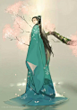 〔 镇魂 . 昆仑君 〕鹤山雨 绘