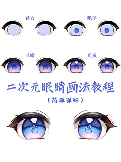 七叶一旋樱采集到眼睛