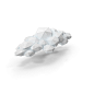 Low Poly Cloud Object