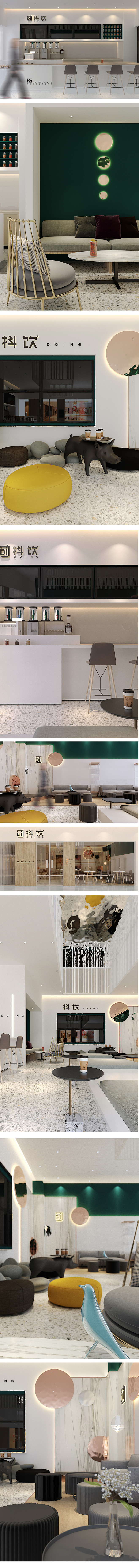 抖饮 _ 气泡创意饮品--空间设计1