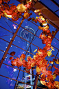 Chihuly Garden and Glass Museum ... Space Needle in Seattle, Washington. Photo by Catherine Cooper.: 