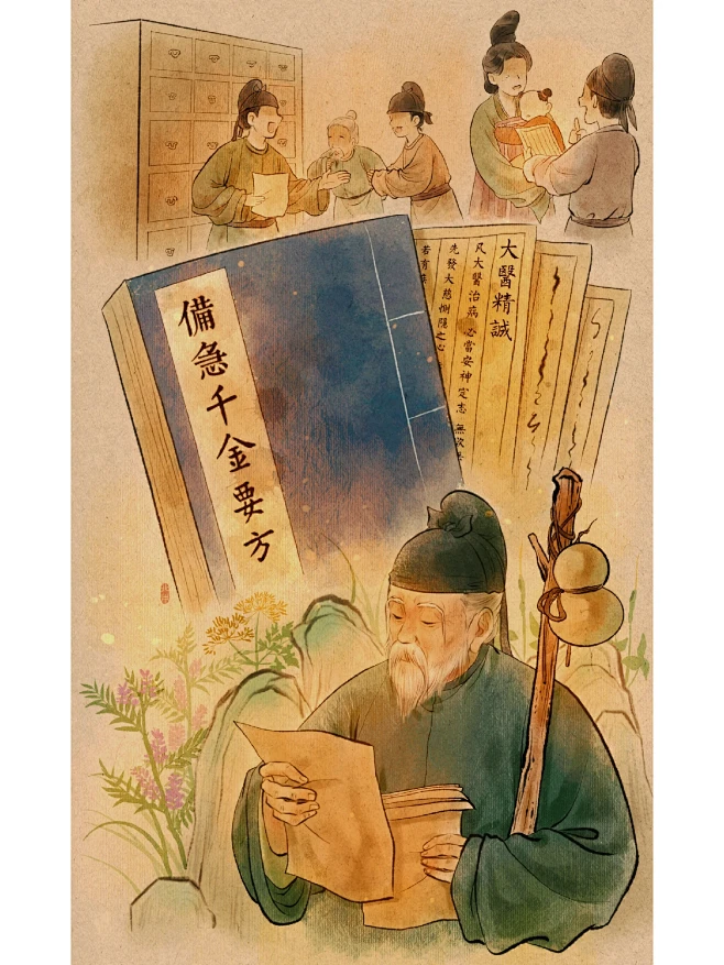 人命之重，有贵千金，一方济之，德逾于此-花瓣网