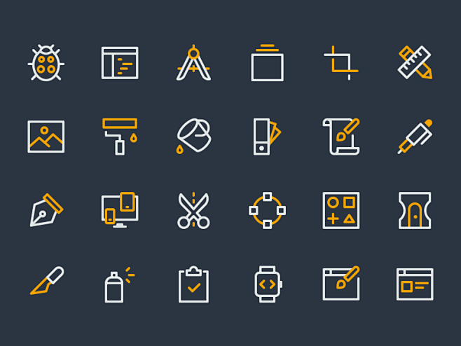 Design & Dev Icons