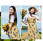 森马套装女2018夏季新款两件套短袖T恤上衣吊带裙碎花裙学生潮-tmall.com天猫