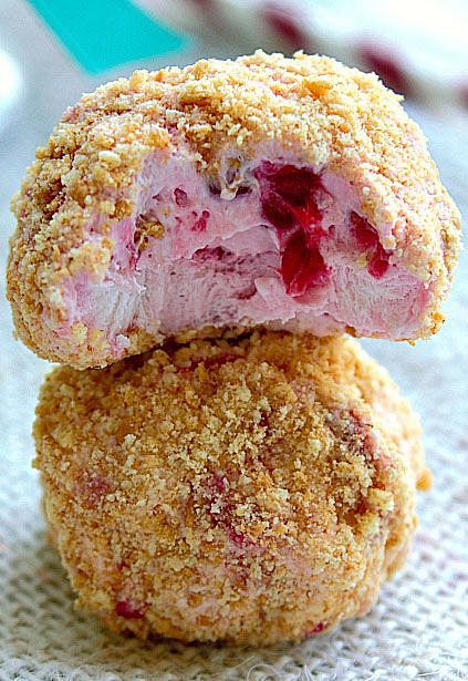 No Bake Raspberry Ch...