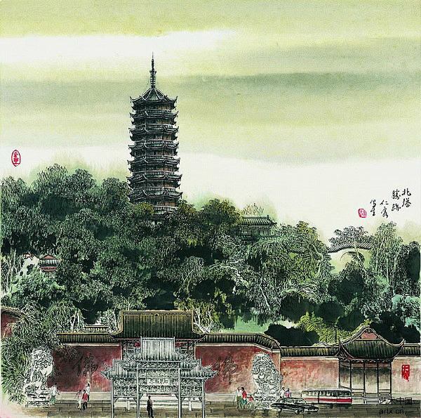 “邂逅江南” —— 国画家曹仁容写意山水...
