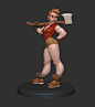 Jane, Dylan Ekren : A strong pinup style lady I made as the example project for a class I am running through Mold3D. 

Let me know what you think!

More info on the class here: http://www.mold3dacademy.com/creating-appealing-characters-with-dylan-ekren.ht