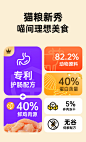 听宠NB40无谷全价猫粮1.5kg鸡肉通用性幼猫粮天然冻干高蛋白猫粮-tmall.com天猫
